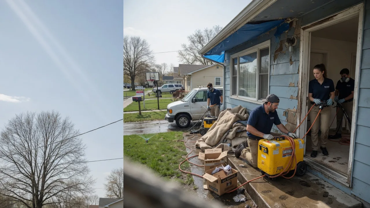 Basement Flood Cleanup in Rosser, TX near me